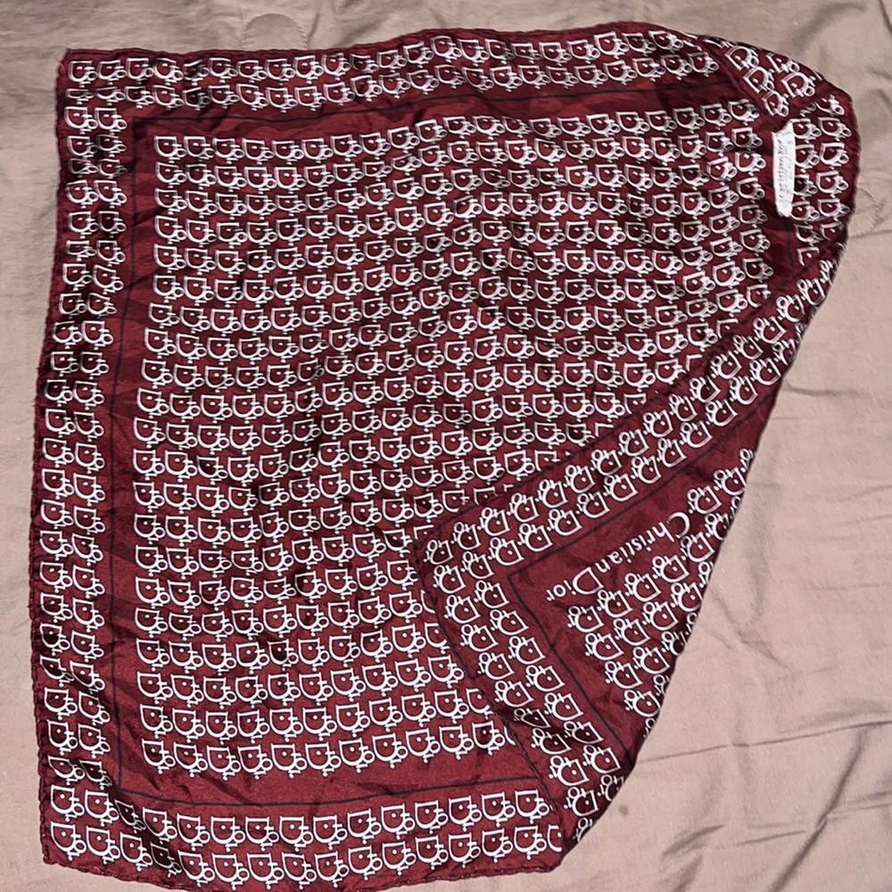 Christian Dior Silk Scarf